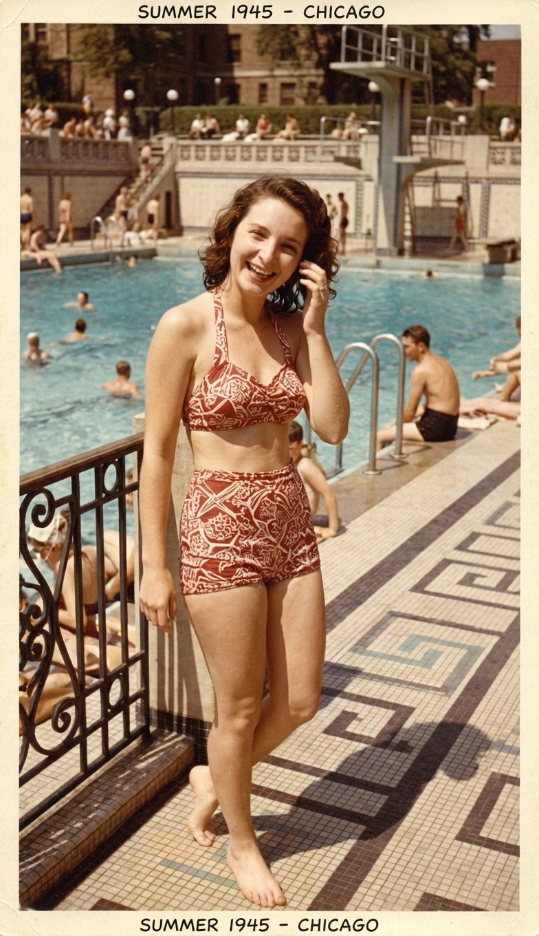 Swimming at Palmer Park pool